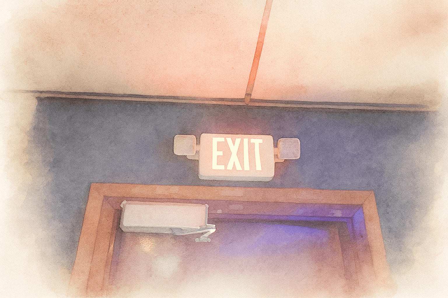Why That Glowing EXIT Sign Matters